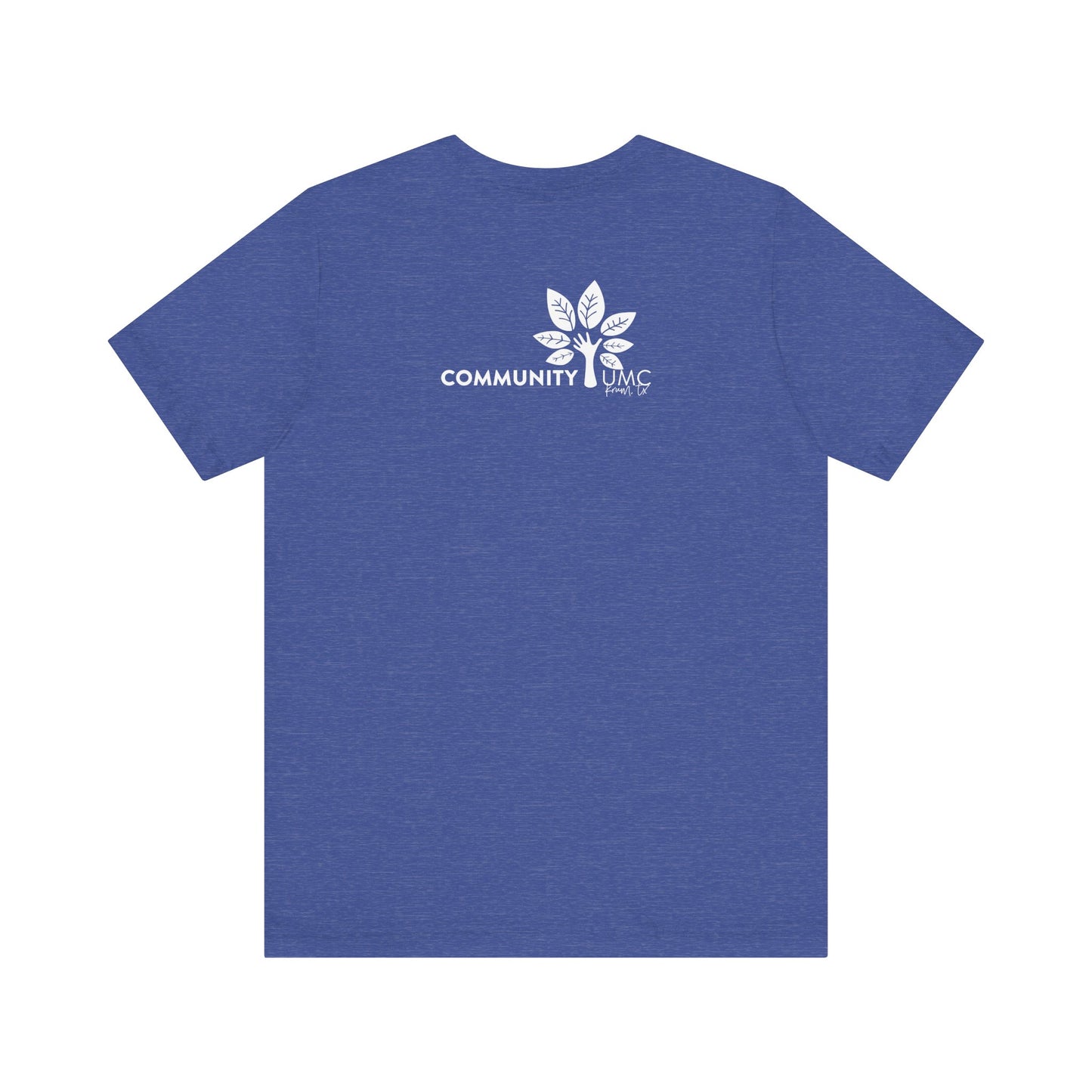 Krum Bobcats Adult Shirt Unisex Tee with Community UMC Logo