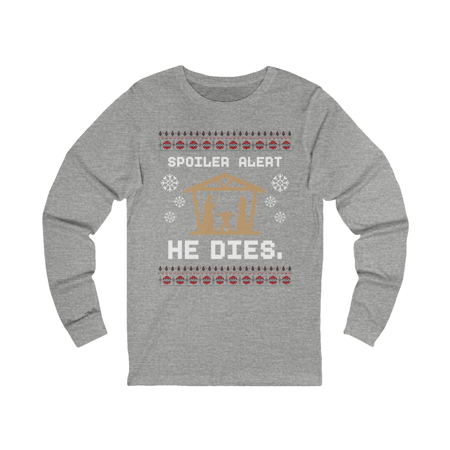 Christmas Spoiler Alert Long Sleeve Tee