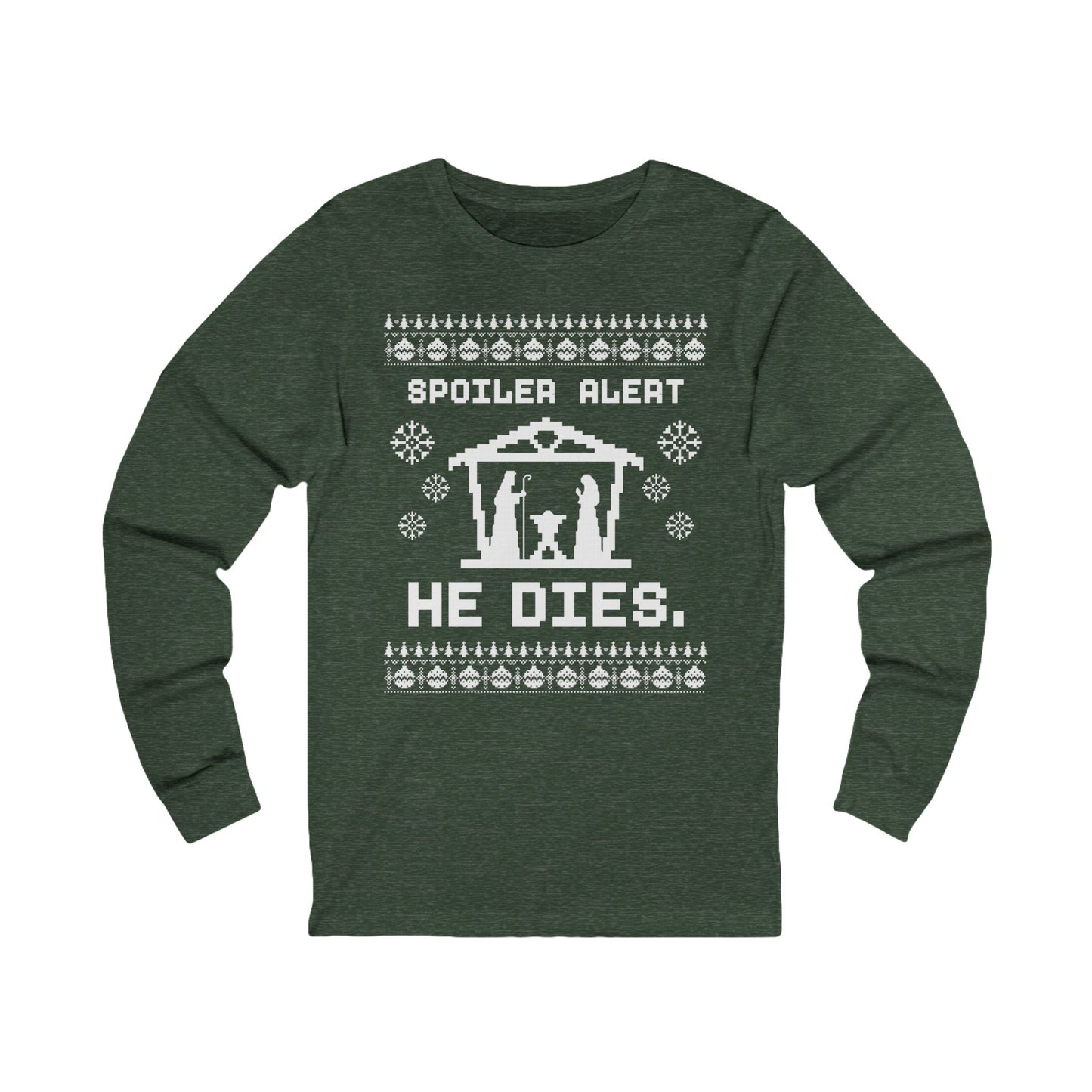 Christmas Spoiler Alert Long Sleeve Tee