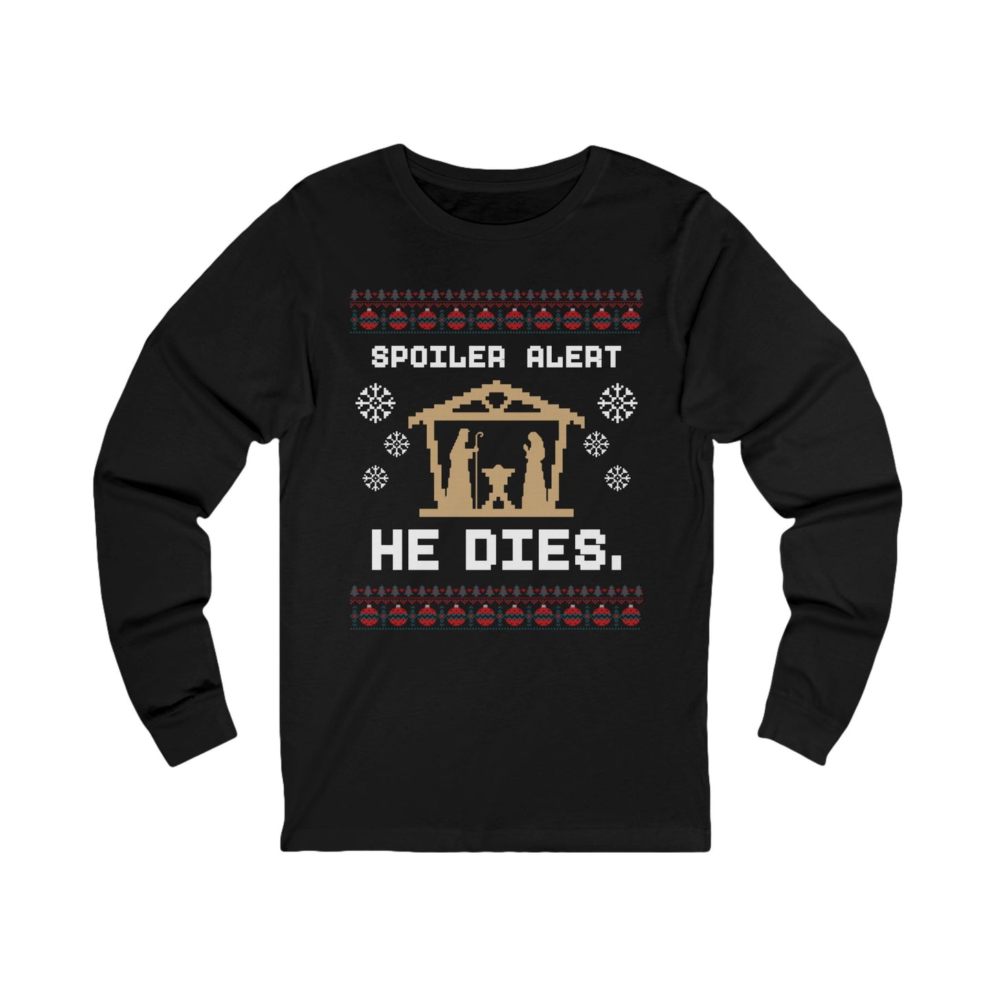 Christmas Spoiler Alert Long Sleeve Tee