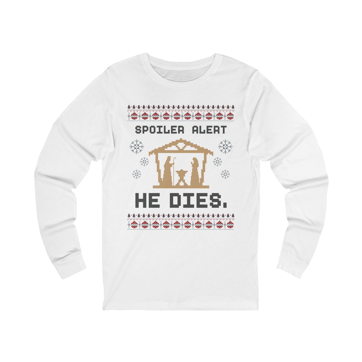 Christmas Spoiler Alert Long Sleeve Tee