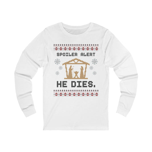 Christmas Spoiler Alert Long Sleeve Tee