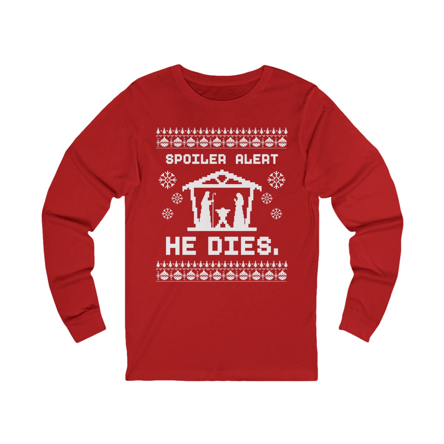 Christmas Spoiler Alert Long Sleeve Tee